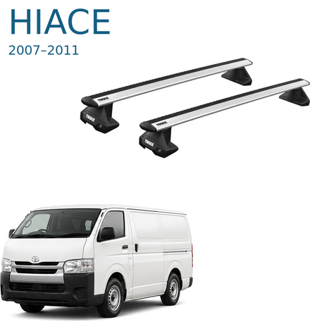 Thule WingBar Evo – אלומיניום לטויוטה הייאס 2007–2011