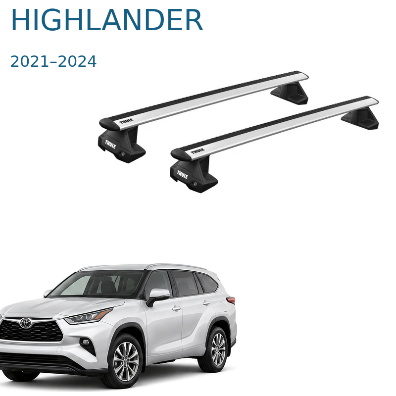 Thule WingBar Evo – אלומיניום לטויוטה היילנדר 2021–2024
