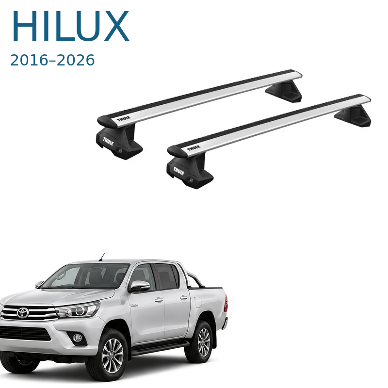 Thule WingBar Evo – אלומיניום לטויוטה היילקס 2016–2026