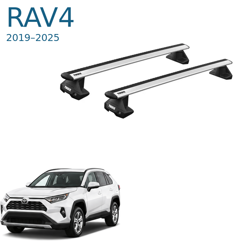 Thule WingBar Evo – אלומיניום לטויוטה ראב 4 2019–2025