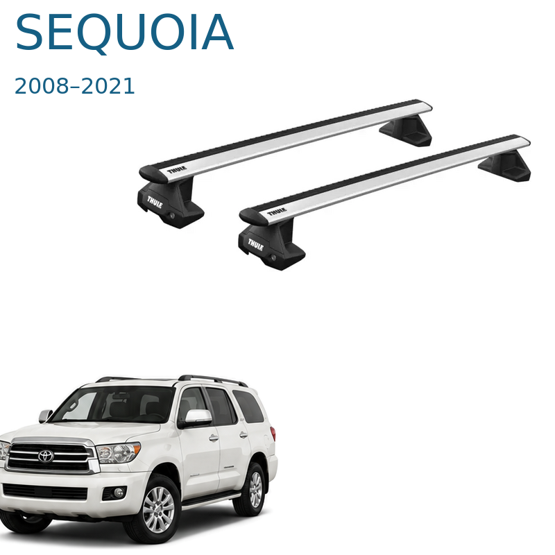 גגון אלומיניום בסיסי לטויוטה סקויה 2008–2021