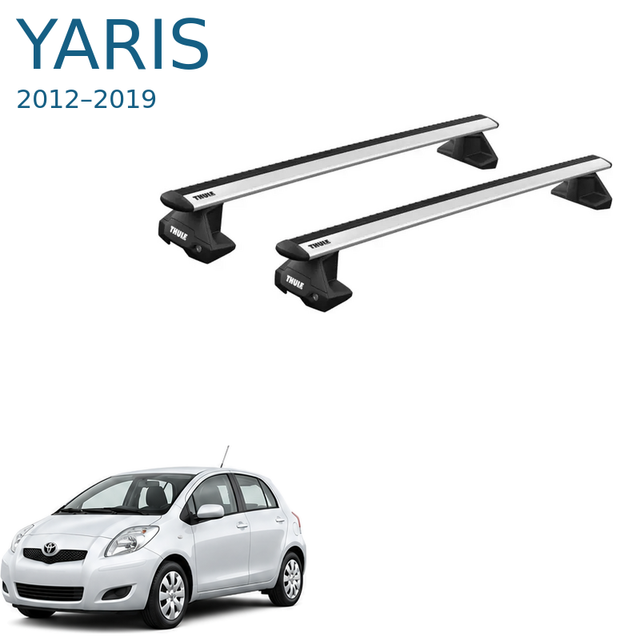 גגון בסיסי 120 ס״מ לטויוטה יאריס 2012–2019