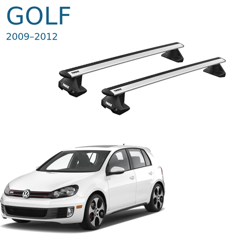 Thule WingBar Evo – אלומיניום לפולקסווגן גולף 2009–2012