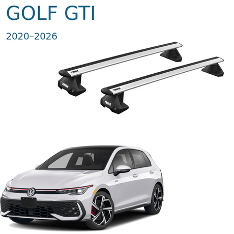 Thule WingBar Evo – אלומיניום לפולקסווגן גולף GTI 2020–2026