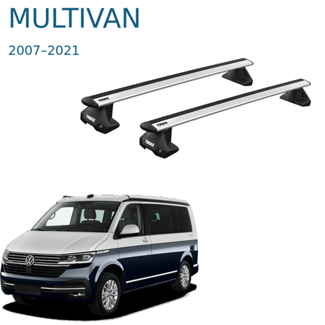 Thule WingBar Evo – אלומיניום לפולקסווגן מולטיוואן 2007–2021