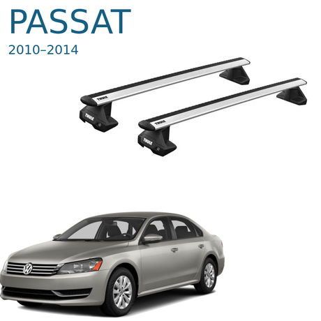 Thule WingBar Evo – אלומיניום לפולקסווגן פאסאט 2010–2014