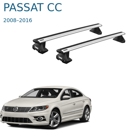 Thule WingBar Evo – אלומיניום לפולקסווגן פאסאט CC 2008–2016