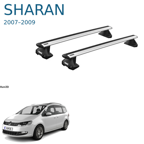 גגון אלומיניום בסיסי לפולקסווגן שראן 2007–2009