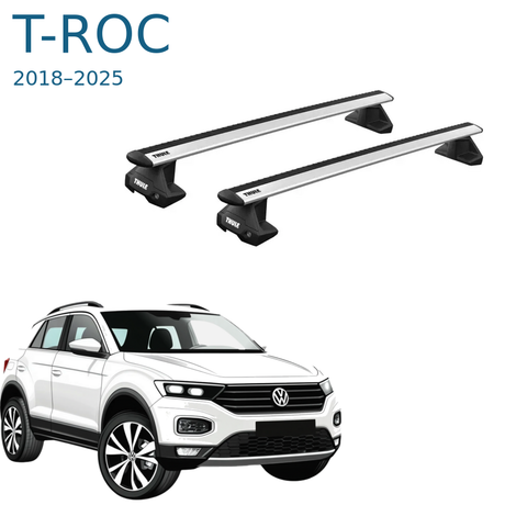 Thule WingBar Evo – אלומיניום לפולקסווגן T-Roc 2018–2025