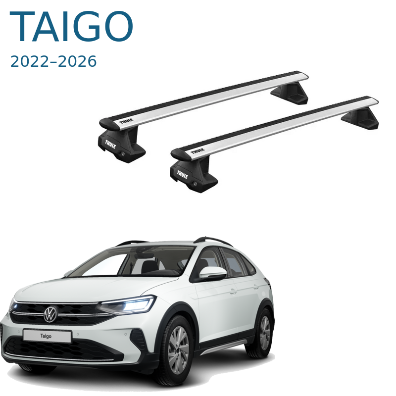 Thule WingBar Evo – אלומיניום לפולקסווגן טאיגו 2022–2026