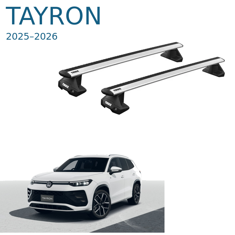 גגון אלומיניום בסיסי לפולקסווגן טיירון 2025–2026