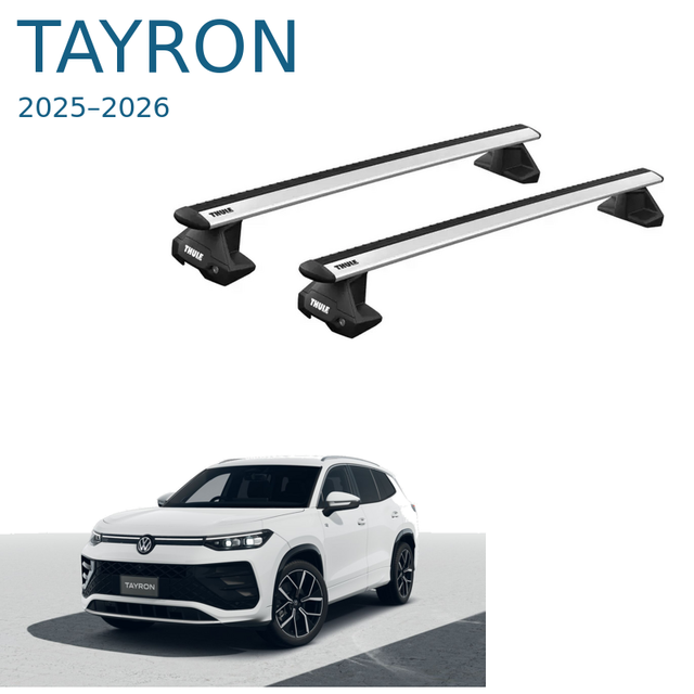 גגון אלומיניום בסיסי לפולקסווגן טיירון 2025–2026