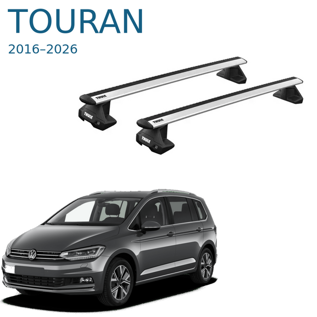 גגון אלומיניום בסיסי לפולקסווגן טוראן 2016–2026