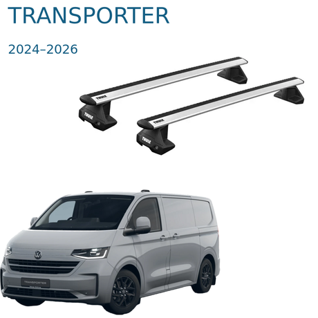 Thule WingBar Evo – אלומיניום לפולקסווגן טרנספורטר 2024–2026