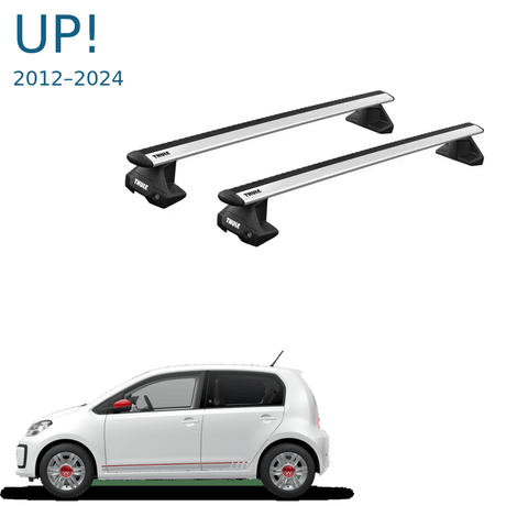 Thule WingBar Evo – אלומיניום לפולקסווגן up! 2012–2024
