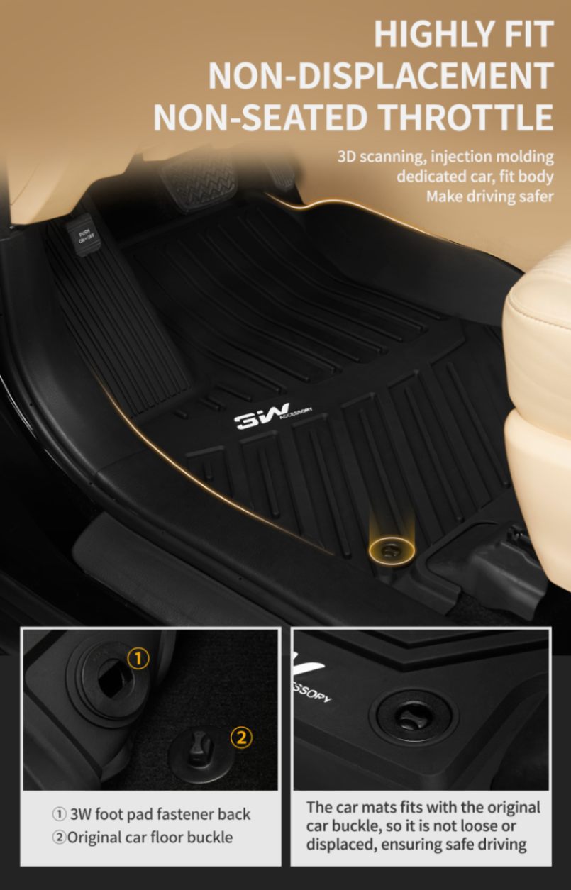 סט שטיחי 3W מרצדס CLS 2020